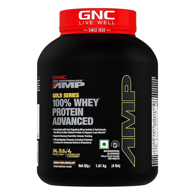 GNC AMP Gold Whey (4lbs)