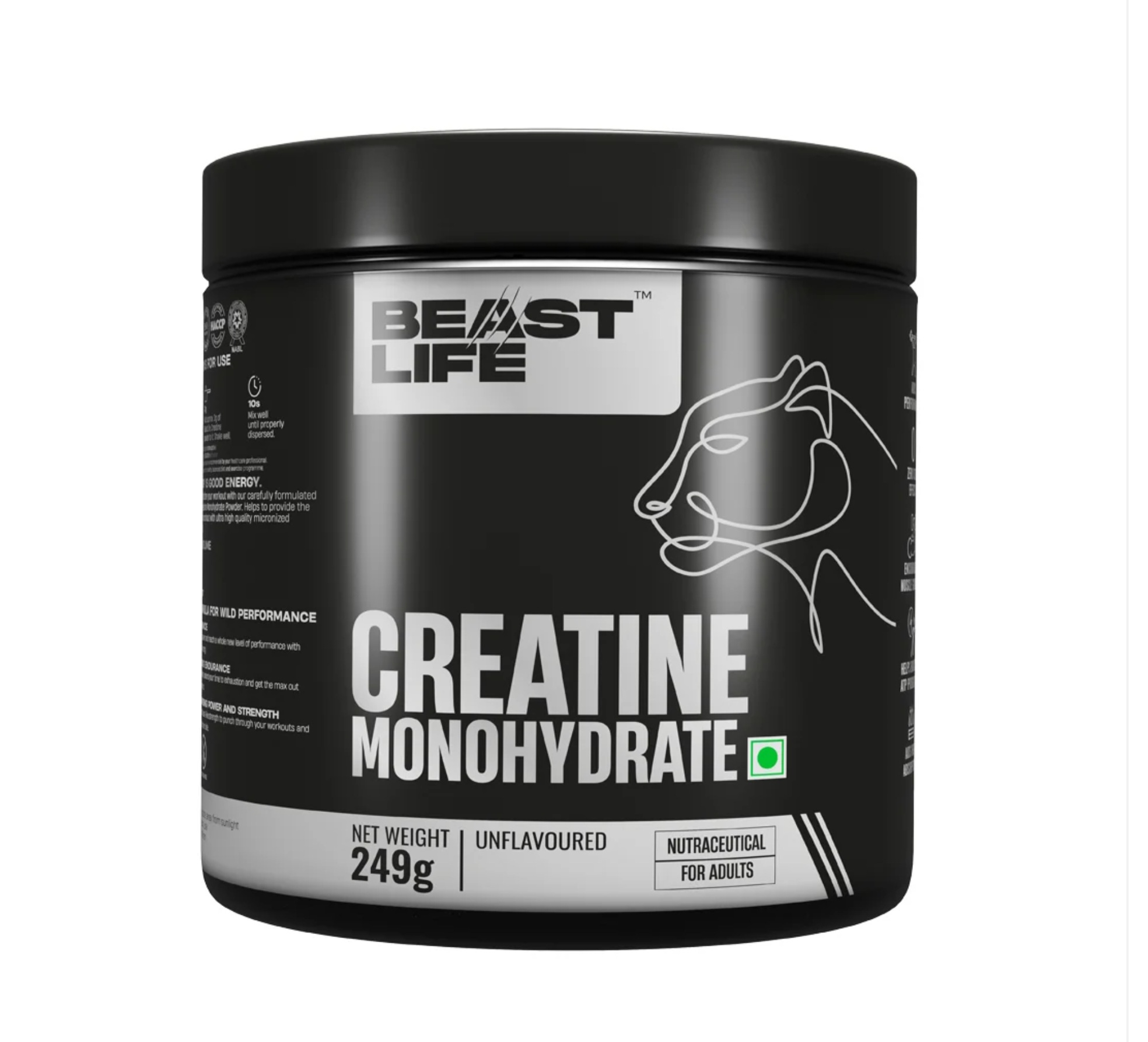 Creatine Monohydrate (249g)