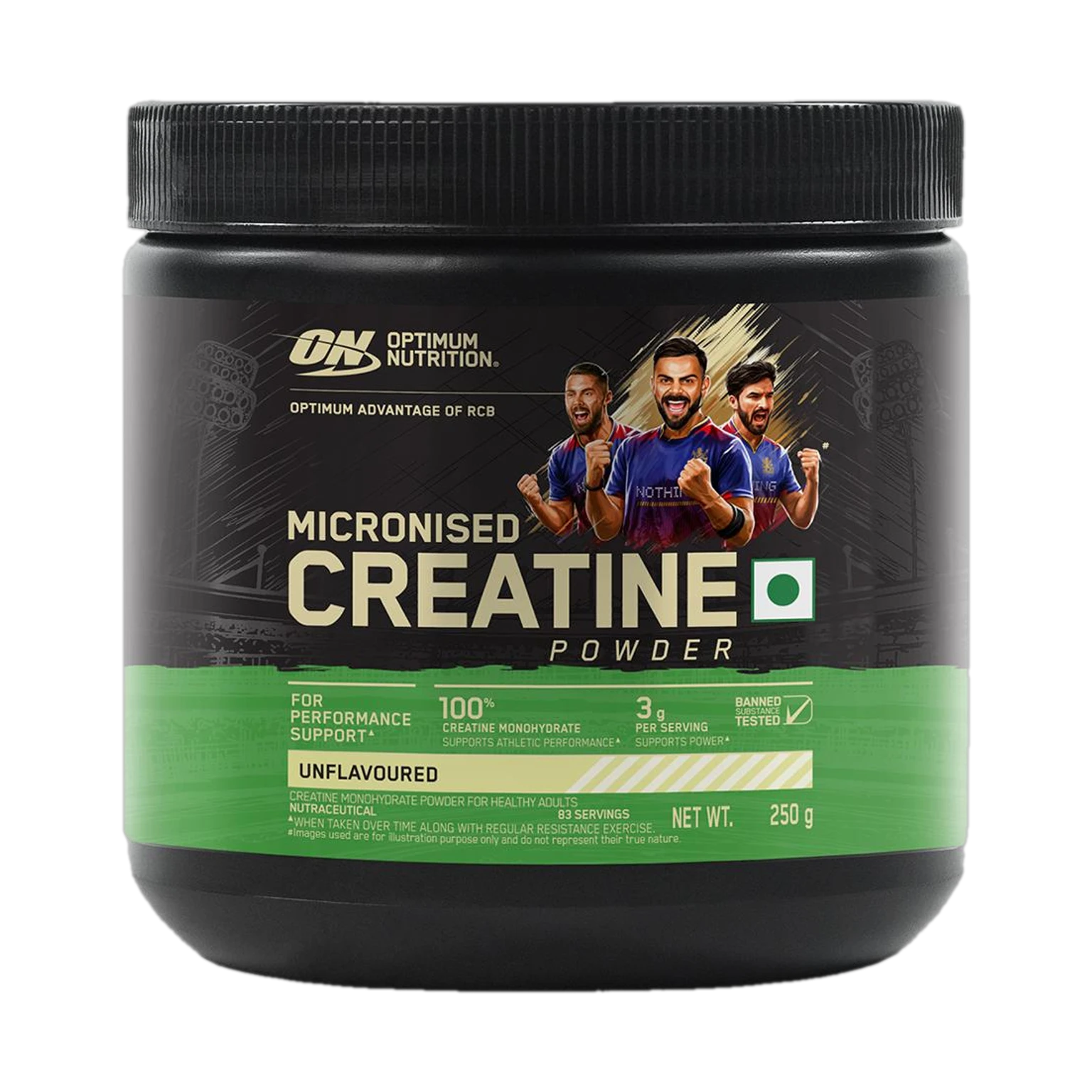Micronized Creatine Monohydrate (250g)