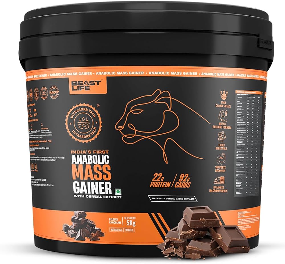 Anabolic Mass Gainer (5kg)
