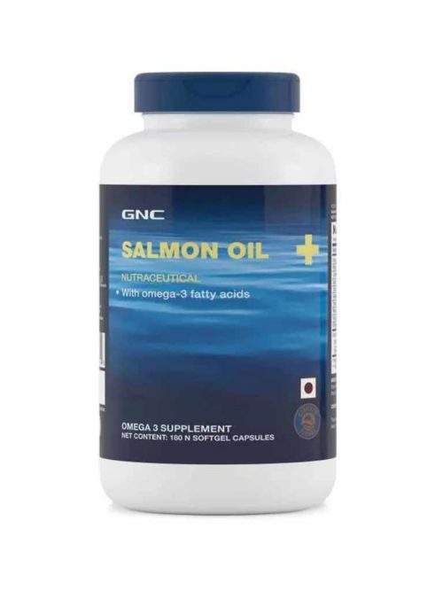 GNC Salmon Oil - 180 Softgel Capsules 2