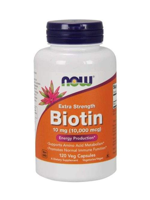 Now Foods Biotin 10 mg (10,000 McGee) 120 veg caps