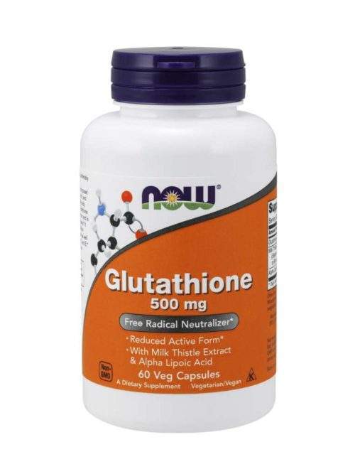 Now Foods Glutathione 500mg 60veg caps