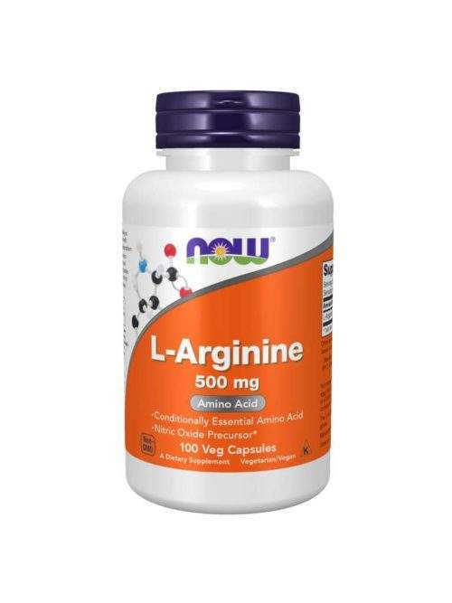 Now Foods L-Arginine 500 mg 100veg caps