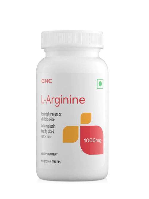 GNC L-Arginine 1000Mg, 90 Tabs