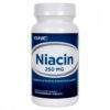 GNC Niacin 250 mg - 100 Vegetarian Tablets